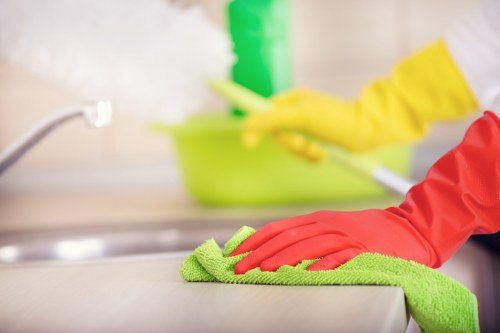 Deep oven cleaning in Eastville using safe degreasing products